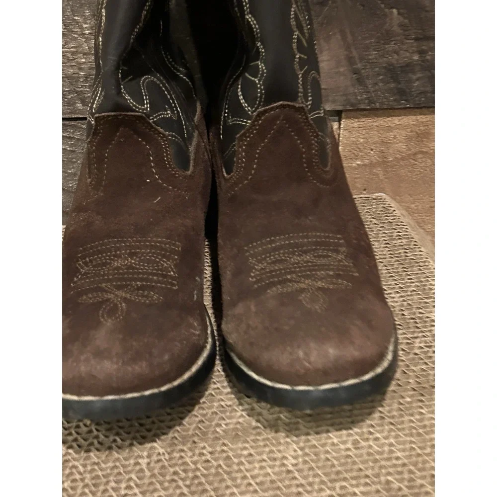 Masterson Boot Co Youth  Boots‎ Size 1.5 Cowboy Leather Western RB2003C Kids